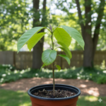 ASIMINA TRILOBA "Banano di Montagna" su vaso alto da cm 19 h 50 cm AUTOFERTILE - immagine 5