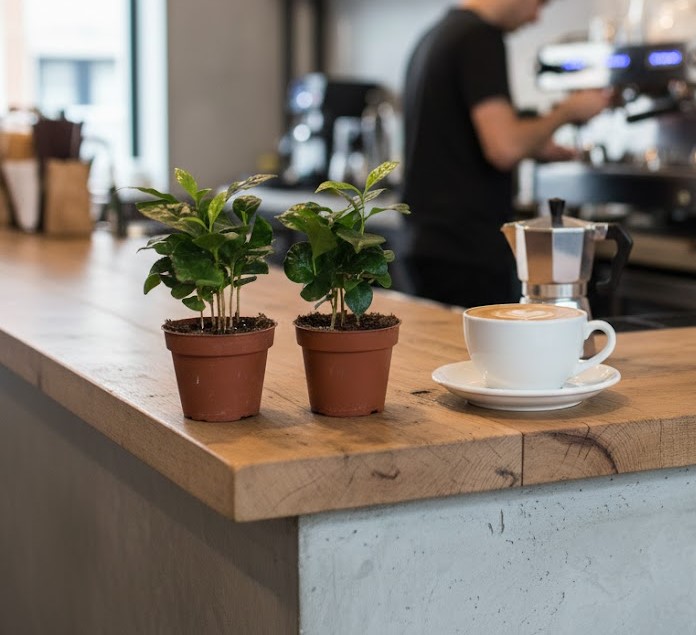 PIANTA DEL CAFFE' VASO cm 9 - immagine 3