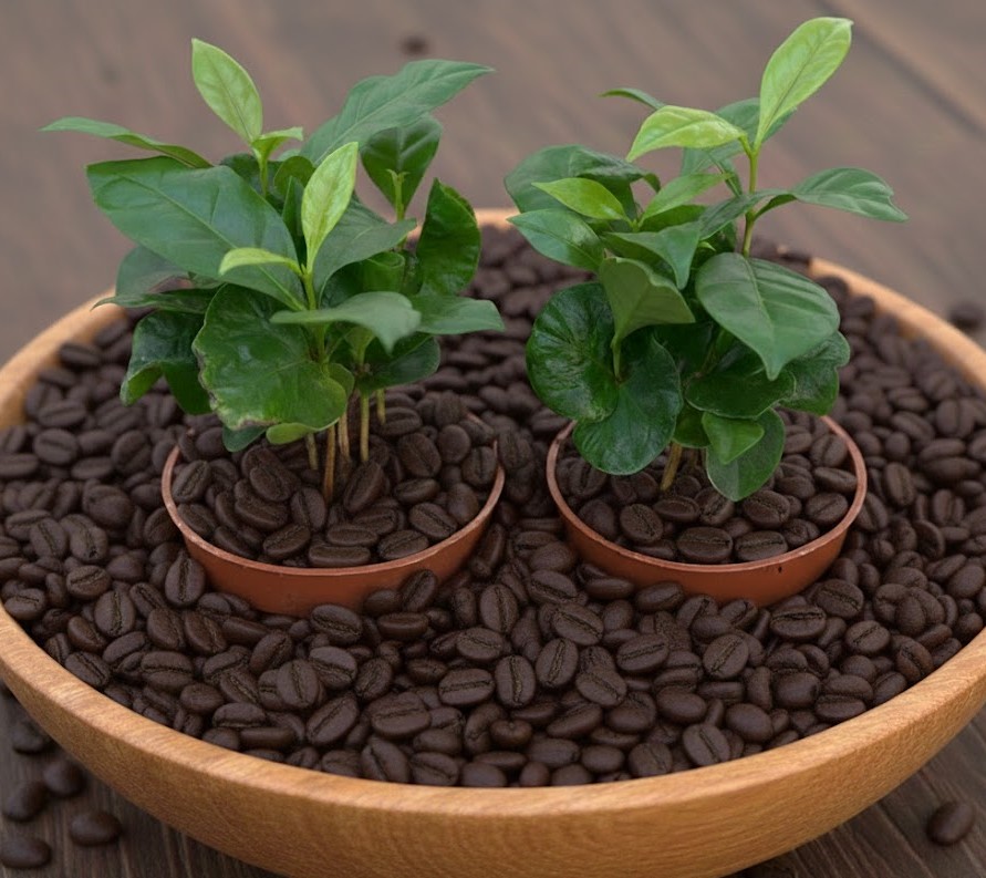 PIANTA DEL CAFFE' VASO cm 9 - immagine 4