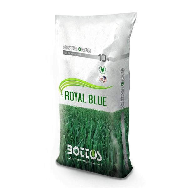 Bottos Royal Blue Plus, 1 Kg, Prato Sano E Fitto Con Meno Interventi, Concime Per Giardino