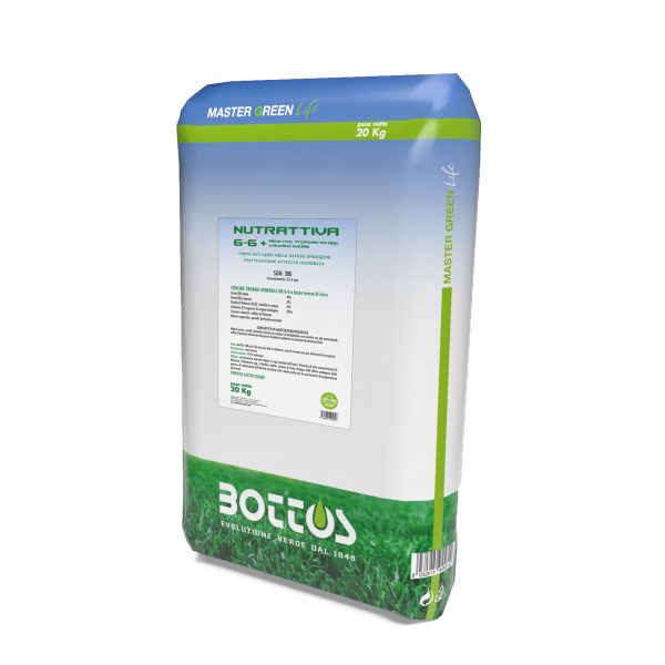 NUTRATTIVA 5-0-7 FERTILIZZANTE NATURALGREEN KG 20