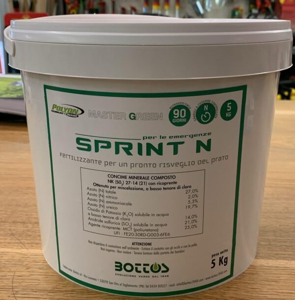 Fertilizzante Bottos Master Green Sprint N kg 5